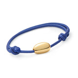 Long Gold Nugget Bracelet Plain