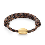 Long Gold Nugget Bracelet Plain