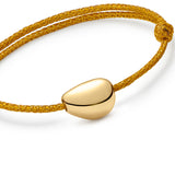Chubby Gold Nugget Bracelet Plain