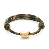 Chubby Gold Nugget Bracelet Plain
