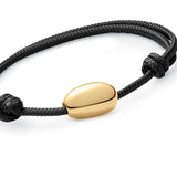 Long Gold Nugget Bracelet Plain